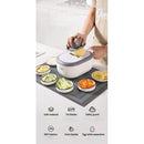 11 in 1 Kitchen Colander Veggie Fruit Shredder Grater Slicer, Multifunctional Rotate Vegetable Cutter With Drain Basket. iBuyXi.com