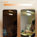 , USB Rechargeable/Plug In Under Cabinet Lights Magnet Stepless Dimmable Reading Lamp, iBuyXi.com