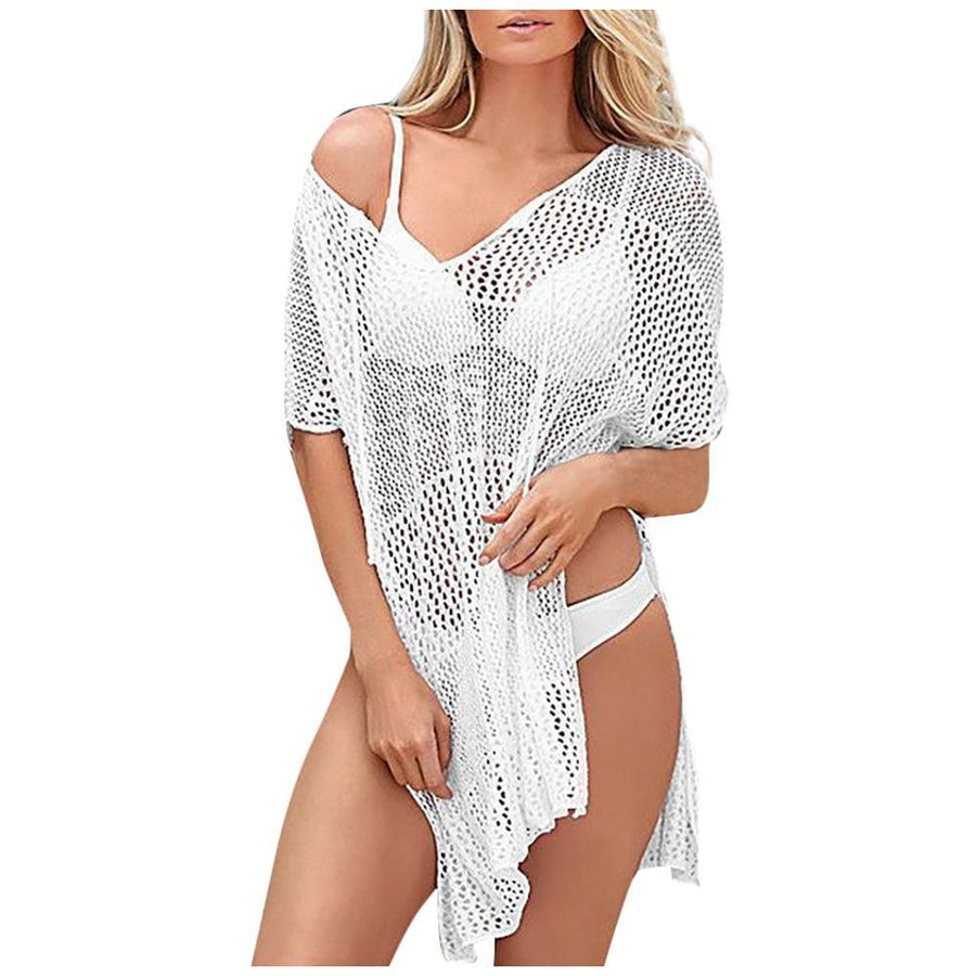 - V-Neck Cover-Up Bikini
