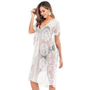 Lace Embroidered Bikini Cover Up, iBuyXi.com, Bikini Cover Up, Women Clothes, Summer collection, women clothing, lce sexy cover up, beach dress, beach women outfits, cocktail dress, free shipping