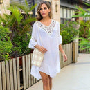 Lace Hollow Crochet Swimsuit Cover Up, iBuyXi.com, Bikini Cover Up, Women Clothes, Summer