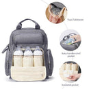 Convertible Baby Diaper Bag Changing Bed, Convertible Baby Diaper Bag Changing Bed, Backpack Stylish Stroller Baby Diaper Bag For Mom, diaper bag backpack ,for many occasions like shopping, outing, traveling, etc., for Infants A, iBuyXi.com