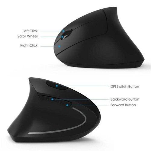 Left Hand Wireless Optical Vertical Mouse. Visit iBuyXi.com for Online Shopping and Shop the Unique Selection, Wireless Vertical Mouse, Wireless Mouse, Mouse, Left Hand Mouse, Ergonomic Mouse, Ergonomic. Ergonomic Wireless Mouse.