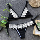 Sexy Lace Liner Bra Bathing Suit, iBuyXi.com, Beach Dress, Bikini Set, Women Clothes, Summer