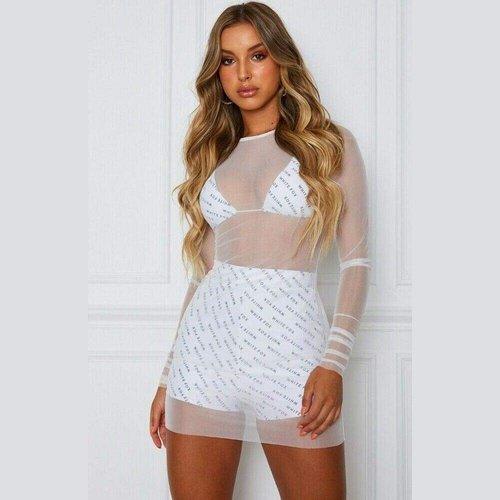 Mesh Bikini Cover Up