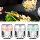 Electric Garlic Masher, Sturdy Durable Mini Crusher, Chopper USB Charging For Crushed Garlic, Crushed Ginger, Crushed Fresh Chili, iBuyXI.com