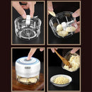 Electric Garlic Masher, Sturdy Durable Mini Crusher, Chopper USB Charging For Crushed Garlic, Crushed Ginger, Crushed Fresh Chili, iBuyXI.com
