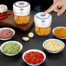 Electric Garlic Masher, Sturdy Durable Mini Crusher, Chopper USB Charging For Crushed Garlic, Crushed Ginger, Crushed Fresh Chili, iBuyXI.com