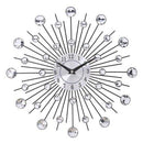 Mirror Sun Silver Wall Clocks - iBuyXi.com