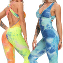 Multi-Color Open Back Yoga Suit, iBuyXi.com Shop Unique Selection, Breathable Yoga Suits, Women Sportwear, Women Clothing, Sport Goods, Gym Pants