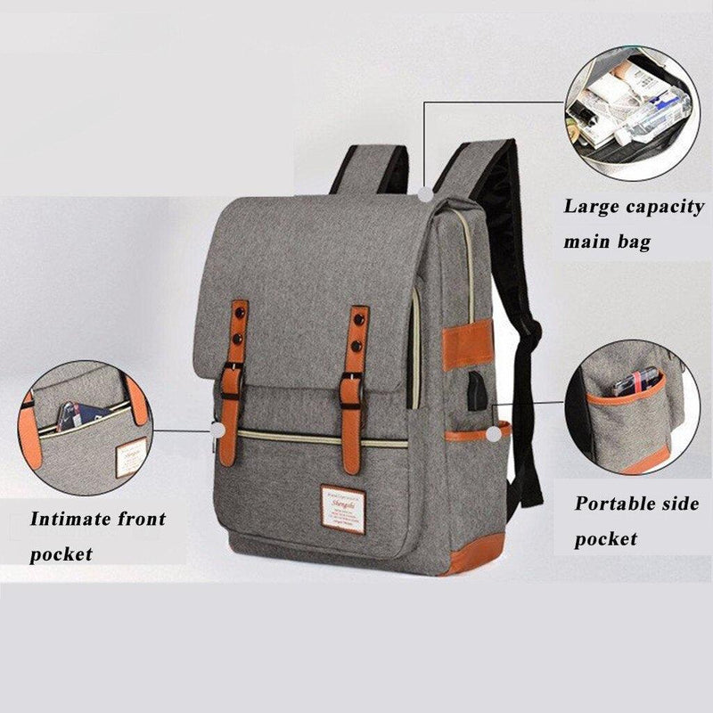 Multi-Function Waterproof USB Charging Backpack. Visit iBuyXi.com for Online Shopping and Shop the Unique Selection, Waterproof Backpack, USB Charging Backpack, Multi-function USB Bag, Travel Backpack.