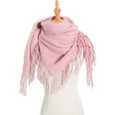 Neck Gaiter Tassel Scarf - iBuyXi.com
