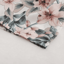 Off Shoulder Long Sleeve Floral Romper With Belt, iBuyXi.com, Summer outfits, playsuits, jumpsuits, floral printed mini dress, women clothing, stylish playsuits, unique mini dress 