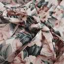 Off Shoulder Long Sleeve Floral Romper With Belt, iBuyXi.com, Summer outfits, playsuits, jumpsuits, floral printed mini dress, women clothing, stylish playsuits, unique mini dress 