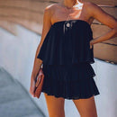 Off Shoulder Solid Sleeveless Layered Ruffle Romper,Short Romper,Sleeveless Top Slim Short Tassel Loungewear, Boho style Snake Printed, Wrap Midi Dress, Deep V-neck Backless Boho Floral Print Romper Oblong neck, Solid color, High waist, Back button closure, Long Pants Jumpsuits Romper with Belt. Women trendy elegant style and wide leg ,Casual jumpsuit with ruffles sleeves, long romper, short sleeve pantsuit with belts, crew neck pant suits, cocktail jumpsuit, long pants, iBuyXi.com