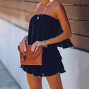 Off Shoulder Solid Sleeveless Layered Ruffle Romper,Short Romper,Sleeveless Top Slim Short Tassel Loungewear, Boho style Snake Printed, Wrap Midi Dress, Deep V-neck Backless Boho Floral Print Romper Oblong neck, Solid color, High waist, Back button closure, Long Pants Jumpsuits Romper with Belt. Women trendy elegant style and wide leg ,Casual jumpsuit with ruffles sleeves, long romper, short sleeve pantsuit with belts, crew neck pant suits, cocktail jumpsuit, long pants, iBuyXi.com