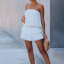 Off Shoulder Solid Sleeveless Layered Ruffle Romper,Short Romper,Sleeveless Top Slim Short Tassel Loungewear, Boho style Snake Printed, Wrap Midi Dress, Deep V-neck Backless Boho Floral Print Romper Oblong neck, Solid color, High waist, Back button closure, Long Pants Jumpsuits Romper with Belt. Women trendy elegant style and wide leg ,Casual jumpsuit with ruffles sleeves, long romper, short sleeve pantsuit with belts, crew neck pant suits, cocktail jumpsuit, long pants, iBuyXi.com