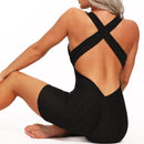 One Piece Yoga Backless Suit, iBuyXi.com Shop Unique Selection, Yoga, Yoga Suit, Women Clothes, Sports Goods, Sport Shorts, Women Fitness, Women Yoga Backless Suit, Yoga Sleeveless Suit