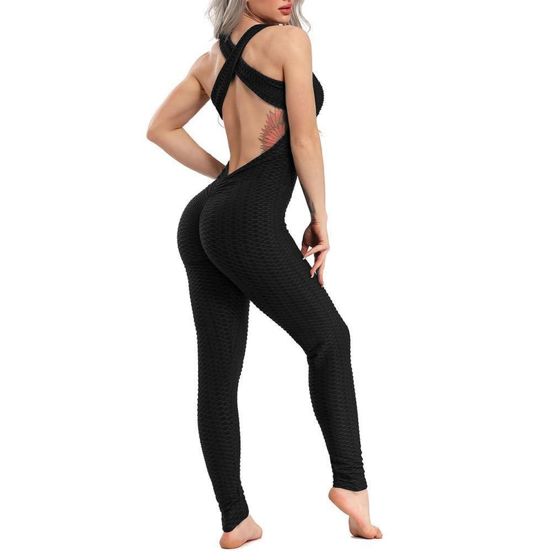 Open Back Yoga Suit, iBuyXi.com Shop Unique Selection, Breathable Yoga Suits, Women Sportwear, Women Clothing, Sport Goods, Gym Pants