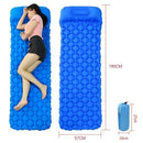  Outdoor Camping Mat Ultra-Light, Self Inflatable Mattress Hiking Tent Mat, Air Cushion Portable Sleeping Pad Waterproof Mattress, Inflatable and Air Mattress for Camping, Hiking, iBuyXi.com