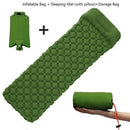  Outdoor Camping Mat Ultra-Light, Self Inflatable Mattress Hiking Tent Mat, Air Cushion Portable Sleeping Pad Waterproof Mattress, Inflatable and Air Mattress for Camping, Hiking, iBuyXi.com