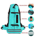 Outdoor Pet Dog Carrier Bag, Pet Carrier Backpack for Cats and Small Dogs, Ventilated design, safety strap, buckle bracket, Designed for travel, hiking, and outdoor use, iBuyXi.com
