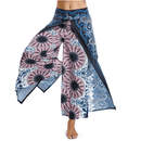High Waist Yoga Pants Loose Side Slits, Online Shopping iBuyXi.com, Yoga bottom, Bohemian Style Yoga Pant, Casual Loose Yoga Pant, Meditation Pant, Colorful Yoga Pant, Loose Yoga Bottom, Sporting Goods Supplies