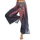 High Waist Yoga Pants Loose Side Slits, Online Shopping iBuyXi.com, Yoga bottom, Bohemian Style Yoga Pant, Casual Loose Yoga Pant, Meditation Pant, Colorful Yoga Pant, Loose Yoga Bottom, Sporting Goods Supplies