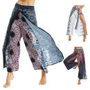 High Waist Yoga Pants Loose Side Slits, Online Shopping iBuyXi.com, Yoga bottom, Bohemian Style Yoga Pant, Casual Loose Yoga Pant, Meditation Pant, Colorful Yoga Pant, Loose Yoga Bottom, Sporting Goods Supplies