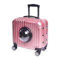 Pet Stroller Carrier Traveling Trolley Case Space Capsule Suitcase, ibuyxi.com