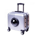 Pet Stroller Carrier Traveling Trolley Case Space Capsule Suitcase, ibuyxi.com