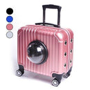 Pet Stroller Carrier Traveling Trolley Case Space Capsule Suitcase, ibuyxi.com