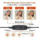 Photography LED Selfie Ring Light, Visit iBuyXi.com for Online Shopping and Shop the Unique Selection, Dimmable LED Selfie Ring, Selfie Ring Light With Tripod Stand, Makeup Lamp, Selfie Phone Clip, Live Studio Photo Camera Video.