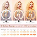 Photography LED Selfie Ring Light, Visit iBuyXi.com for Online Shopping and Shop the Unique Selection, Dimmable LED Selfie Ring, Selfie Ring Light With Tripod Stand, Makeup Lamp, Selfie Phone Clip, Live Studio Photo Camera Video.