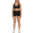 2 Piece Set Seamless Fitness Women Yoga Sport Suits, High Stretchy Sport Set, Sports Bra High Waist ,Legging Gym Athletic Yoga Set, The Loose Fitting Design,100% brand new, high quality, and most fashion women sexy crop,cami top y2k camisole tank Specially design, perfect gift, Valentine's day, birthday clothes, iBuyXi.com