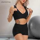 2 Piece Set Seamless Fitness Women Yoga Sport Suits, High Stretchy Sport Set, Sports Bra High Waist ,Legging Gym Athletic Yoga Set, The Loose Fitting Design,100% brand new, high quality, and most fashion women sexy crop,cami top y2k camisole tank Specially design, perfect gift, Valentine's day, birthday clothes, iBuyXi.com