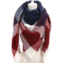 Winter Women Plaid Scarf, Thick Warm, Cashmere Scarves For Lady stole, Women's Cozy Tartan, Scarf Wrap Shawl Neck,Stole Warm Plaid, Checked Pashmina Design,100% brand new, high quality, and most fashion women, Specially design, perfect gift, Valentine's day, birthday clothes, iBuyXi.com