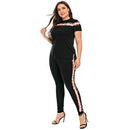 Plus Size Casual Two-Pieces Leopard Print Set, iBuyXi.com Shop Unique Selection, Women Clothes, Casual Plus Size Clothing Set, Leopard Print Shirt And Pants, Women Outfits, Tracksuit