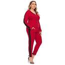 Plus Size Casual Tracksuit - iBuyXi.com