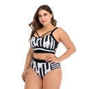 Plus Size Xxxl High Waist Bikini Set Swim Suit , Plus Size beach wear, High-Waist Swimwear Bikini Set, Push Up Bathing Suit, Summer Clothes. iBuyXi.com