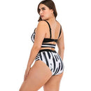 Plus Size Xxxl High Waist Bikini Set Swim Suit , Plus Size beach wear, High-Waist Swimwear Bikini Set, Push Up Bathing Suit, Summer Clothes. iBuyXi.com