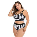Plus Size Xxxl High Waist Bikini Set Swim Suit , Plus Size beach wear, High-Waist Swimwear Bikini Set, Push Up Bathing Suit, Summer Clothes. iBuyXi.com