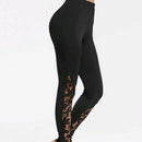 Plus Size High Waist Lace Yoga Pant, Online Shopping iBuyXi.com, Plus size sports pants, Sports outfits, Plus size Yoga tights, Lace Plus Size Trouser, lus Size activewear, Plus size Yoga outfits