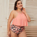 Female Beach Swimsuit, ,  Plus Size High Waist Bikini Set, Swim Beach Mesh Bandage Bath suit,Long Sleeve Bodysuit, Long Sleevees, Swim Beach Wear Push Up Suit,iBuyXi.com,
