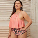 Female Beach Swimsuit, ,  Plus Size High Waist Bikini Set, Swim Beach Mesh Bandage Bath suit,Long Sleeve Bodysuit, Long Sleevees, Swim Beach Wear Push Up Suit,iBuyXi.com,