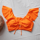 Plus Size High Waisted Ruffle Tankini Set, iBuyXi.com, Women Plus Size Clothing, Plus Size Swimwear, Summer Outfits, Plus Size Tankini Sets, Unique Design Bikini, Free Shipping