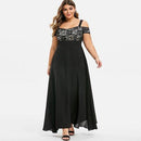 Plus Size Lace Floral Evening Party Dress, iBuyXi.com - Shop Unique Selection Of Products, Online shopping store, Affirm Payment, Pay with Free Interest Installments, Women's Lace Floral Evening Party Dress, Beach Dress, Casual Sleeveless Dress, Plus Size Dress.