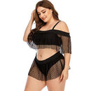 Plus Size Lace Push-Up Padded Bikini Set, iBuyXi.com, Plus Size Lace Swimsuits, Plus Size Women Clothing, Plus Size Stylish Swimwear, Plus Size Bathing Suits