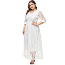Plus Size Lace V Neck, Three Quarter Sleeve, Lace Floral Black Maxi,Plus Size Women Short Sleeve, Print Patchwork Causal Dress Loose Overs, Maxi Irregular Dresses, Plus Size Patchwork Causal Dress Loose Oversized Maxi Irregular Dresses, Plus Size Beading, Pleated Elegant Party Dress,Belted Loose Maxi, Spring Dress Beading Pleated Elegant Party Dress Belted Loose Oversized Plus Size Women Clothing ,iBuyXi.com