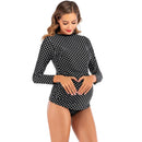 Sunscreen Long-sleeve Maternity Swimwear Plus Size Maternity Tankinis Comes With Dot Print. - ibuyxi.com